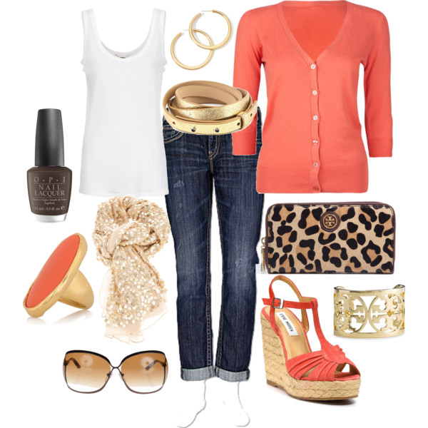 Casual Outfits 2015 | Coral Color - Fashionista Trends