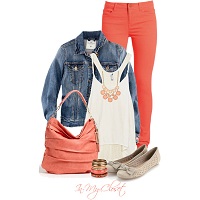 Spring Outfits 2015 | Pop of Red - Fashionista Trends