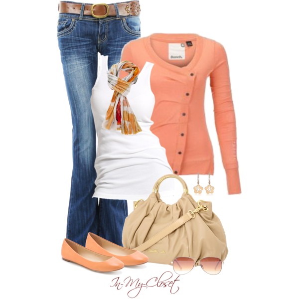 Casual Outfits 2015 | Soft Orange - Fashionista Trends